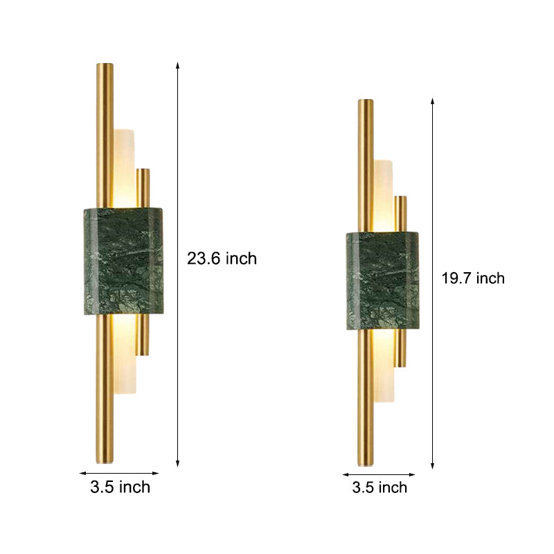 Strips Marbles Creative Luxury Postmodern LED Wall Lights Fixture Wall Lamp-Lighom
