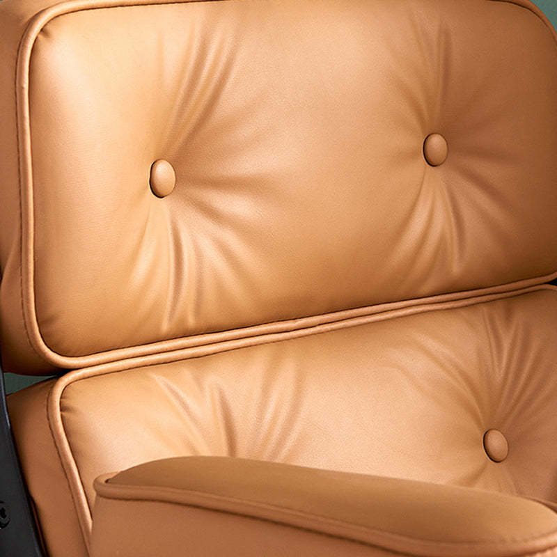 Minimalist Upholstered Leather Desk Chair