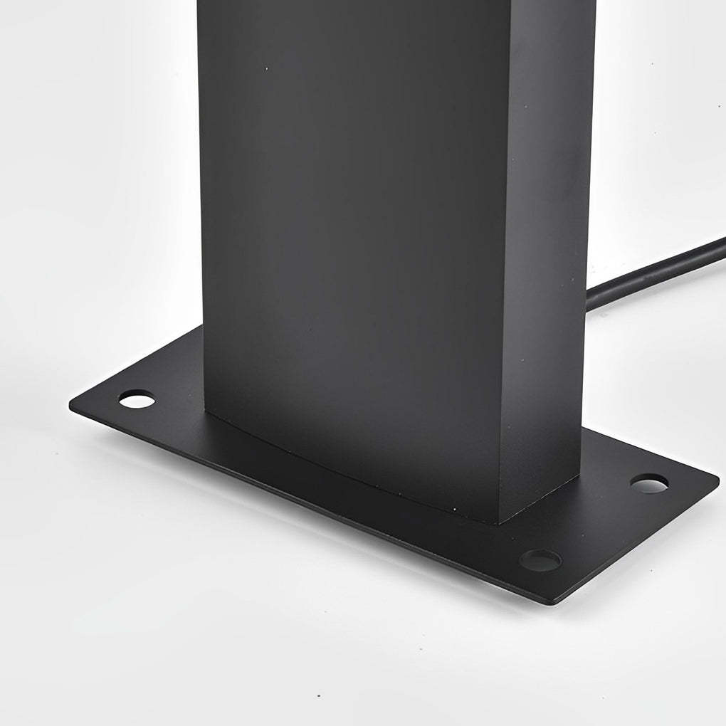 Waterproof IP65 COB LED Black Modern Outdoor Pathway Lights-Lighom