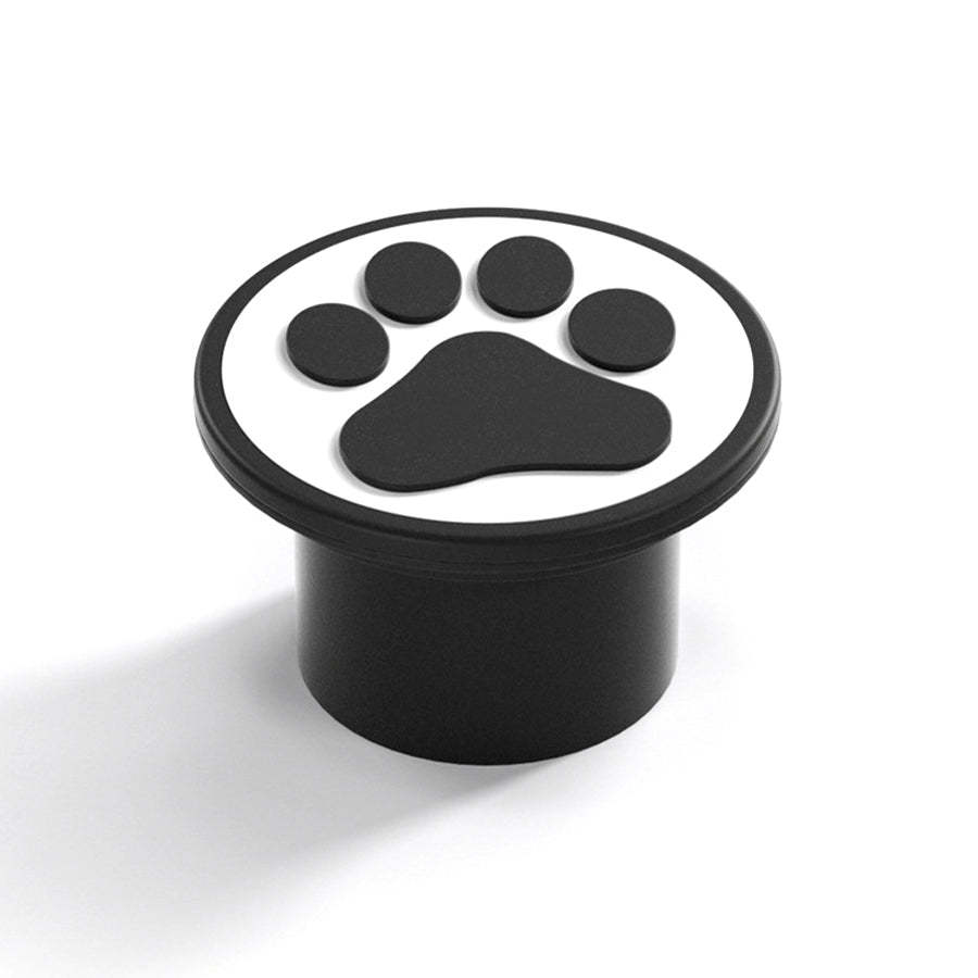 Modern Cat Paw Print LED Recessed Lights for Decks and Gardens-Lighom