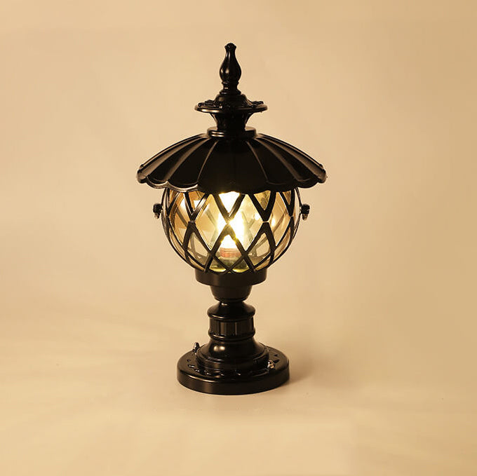 European Lotus Column Outdoor Landscape Light