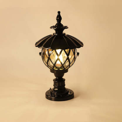 European Lotus Column Outdoor Landscape Light