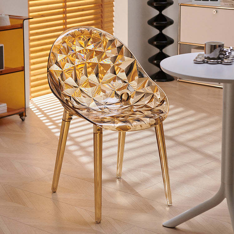 Nordic Diamond Dining Chair — Brown