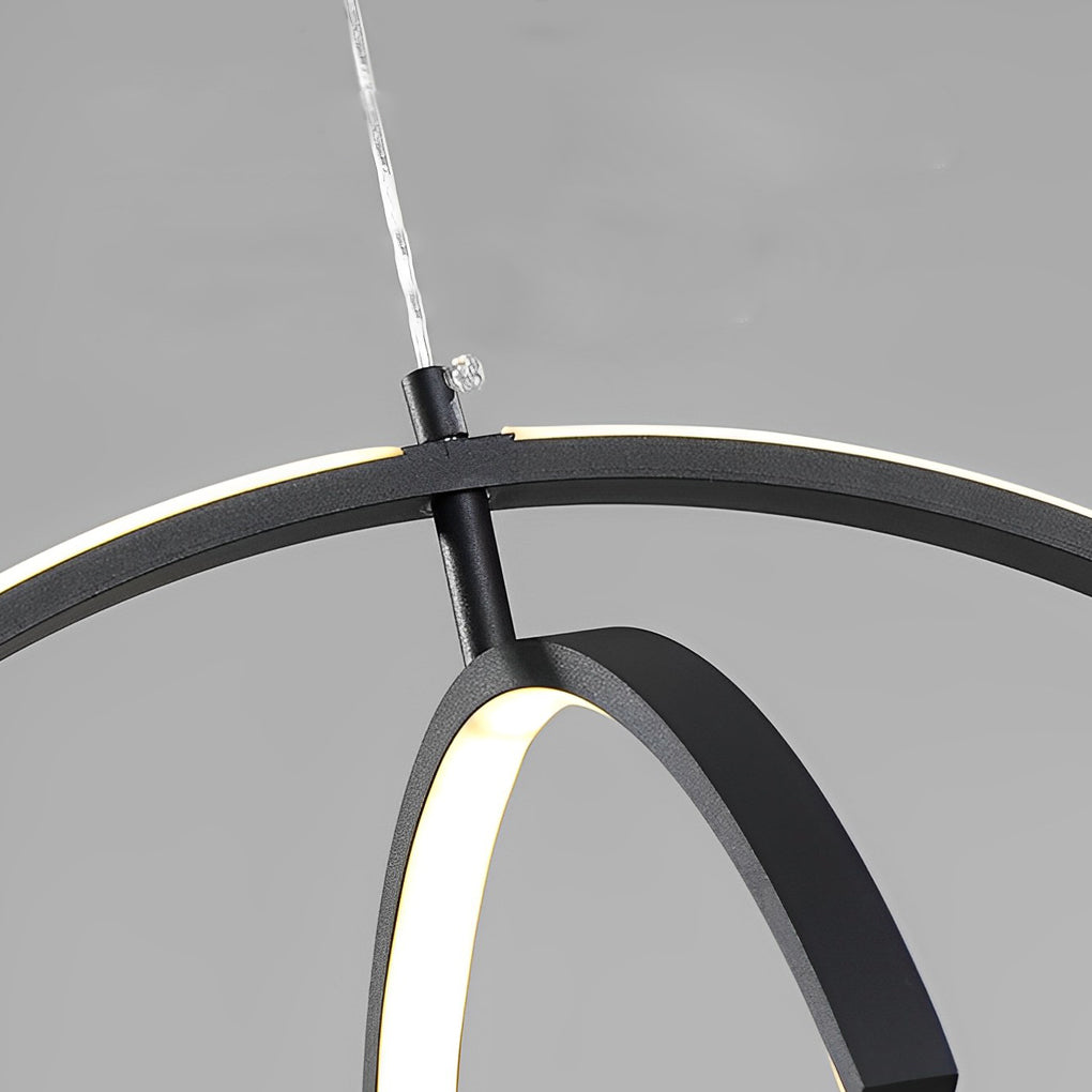 Adjustable Ring LED Nordic Kitchen Pendant