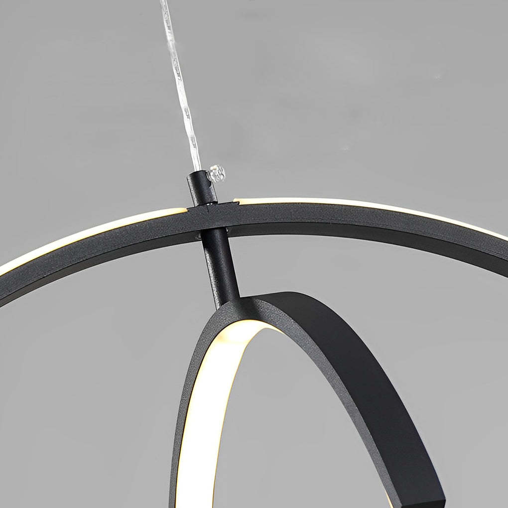 Adjustable Ring LED Nordic Kitchen Pendant