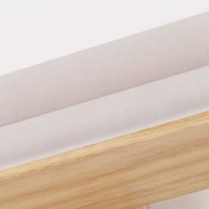 Nordic Minimalist Log Strip Vanity LED Sconce