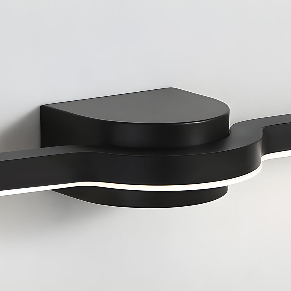 Curved Modern LED Bathroom Vanity Light