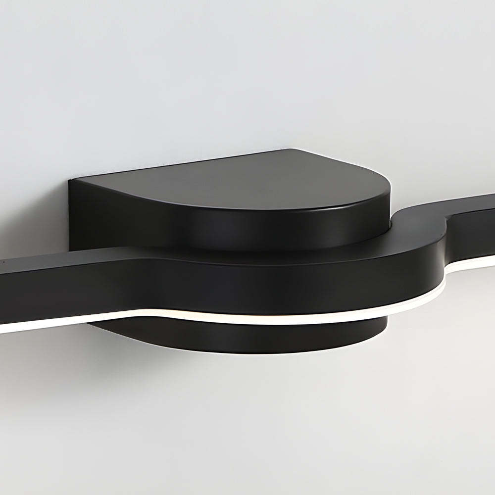 Curved Modern LED Bathroom Vanity Light