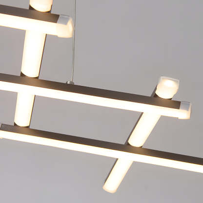 Retractable Dimmable Remote Control LED Pendant Light