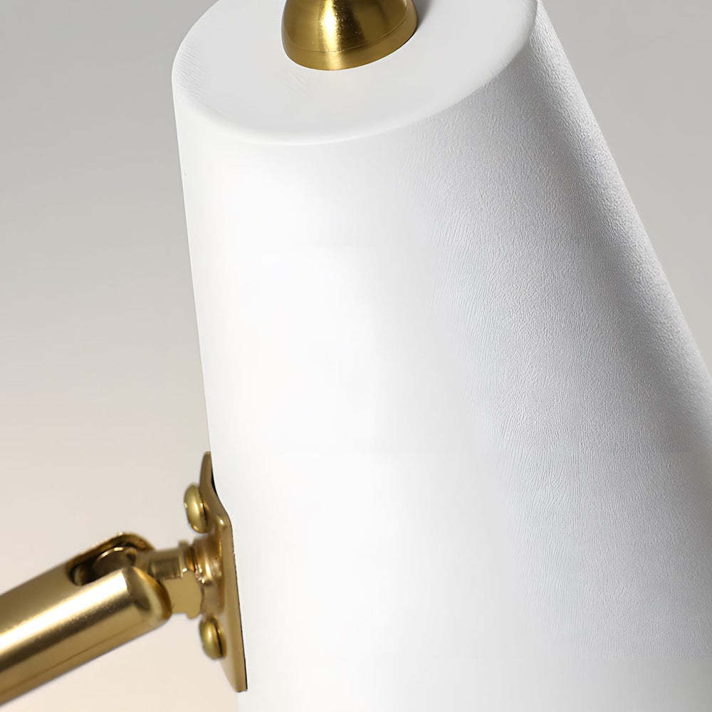 Modern Hoxton Hanging Wall Sconce with Conical Shade - 1-Light-Lighom