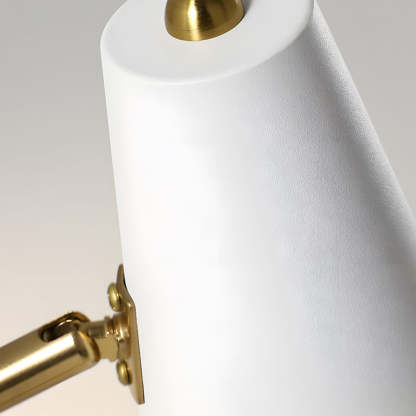 Modern Hoxton Hanging Wall Sconce with Conical Shade - 1-Light-Lighom