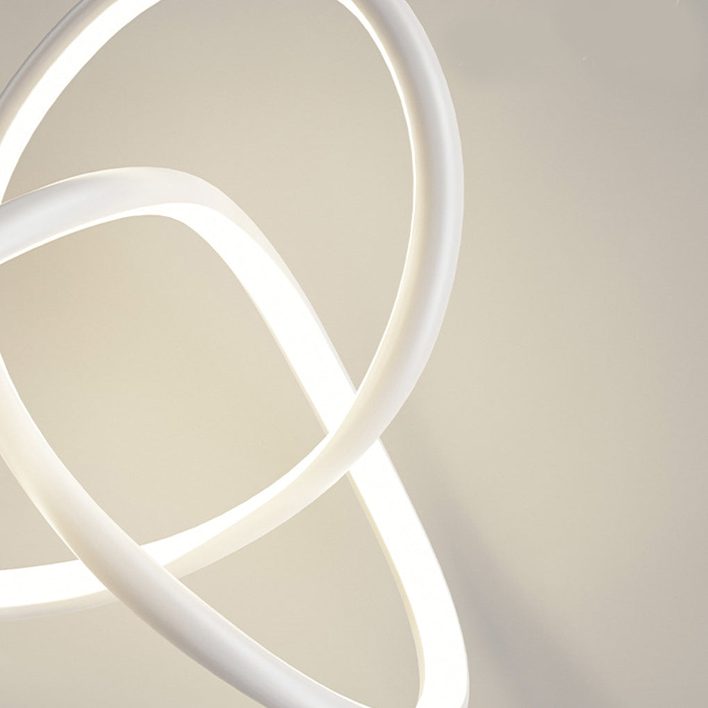 Circular Ring Dimmable LED Modern Chandelier