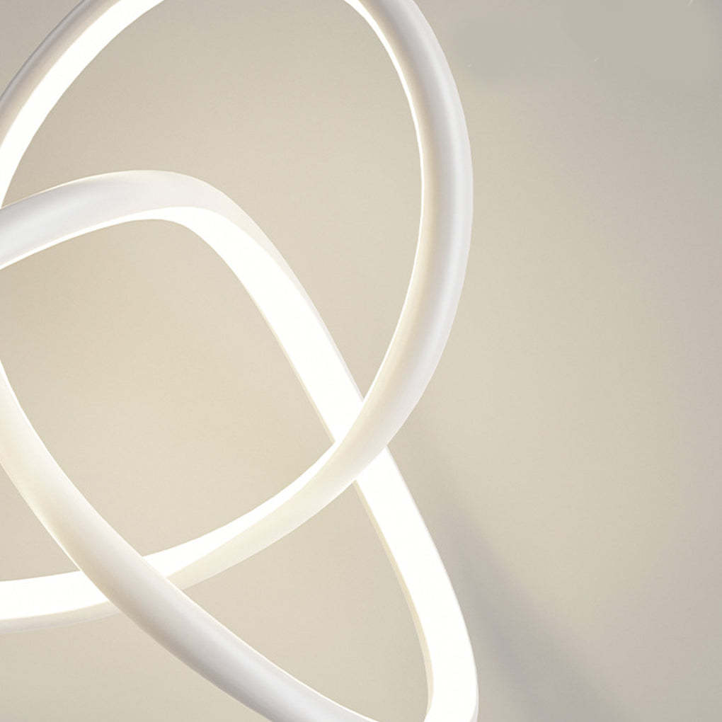 Circular Ring Dimmable LED Modern Chandelier