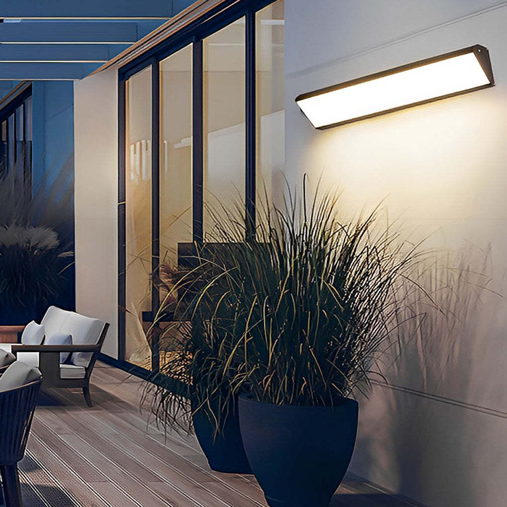 Minimalist Waterproof LED Modern Outdoor Wall Light Fixture Wall Lamp-Lighom
