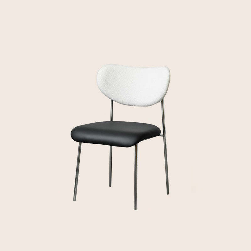 Black nordic lambswool dining chairs & benches