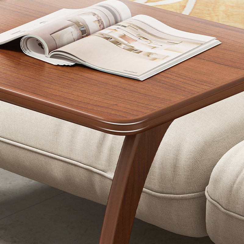 Vintage Engineered Wood Flip-Top Movable Side Table