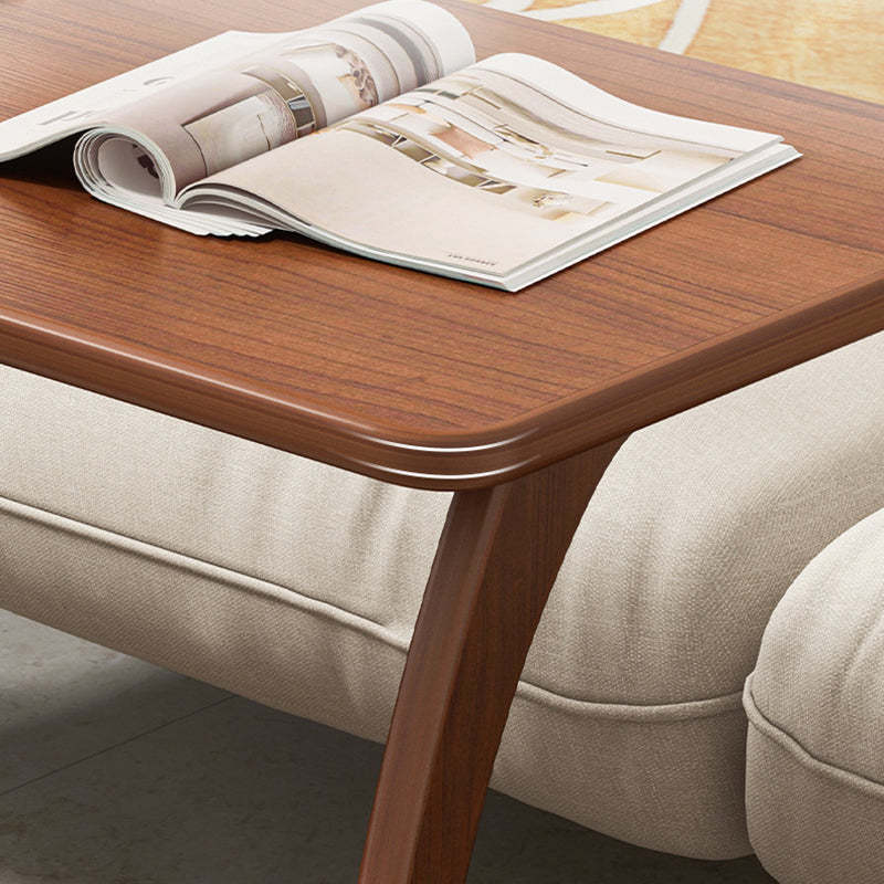 Vintage Engineered Wood Flip-Top Movable Side Table