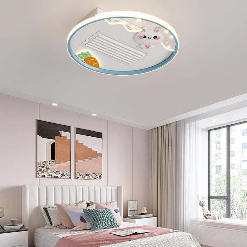 Contemporary Astronaut Moon Bladeless Flush