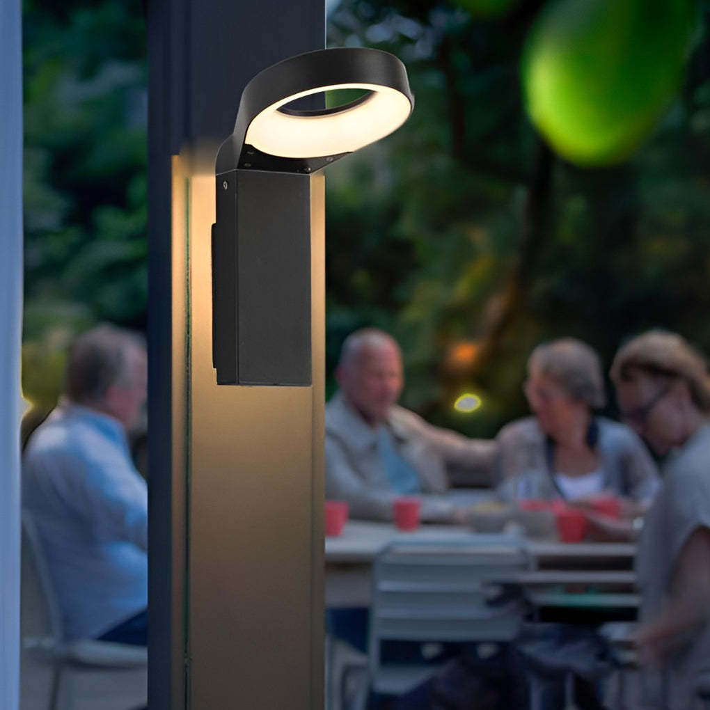 18W LED Ring Outdoor Landscape Lighting �?Versatile Wall & Path Lamp-Lighom