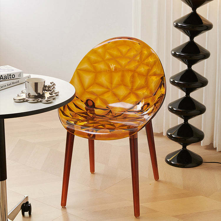 Nordic Diamond Dining Chair — Amber