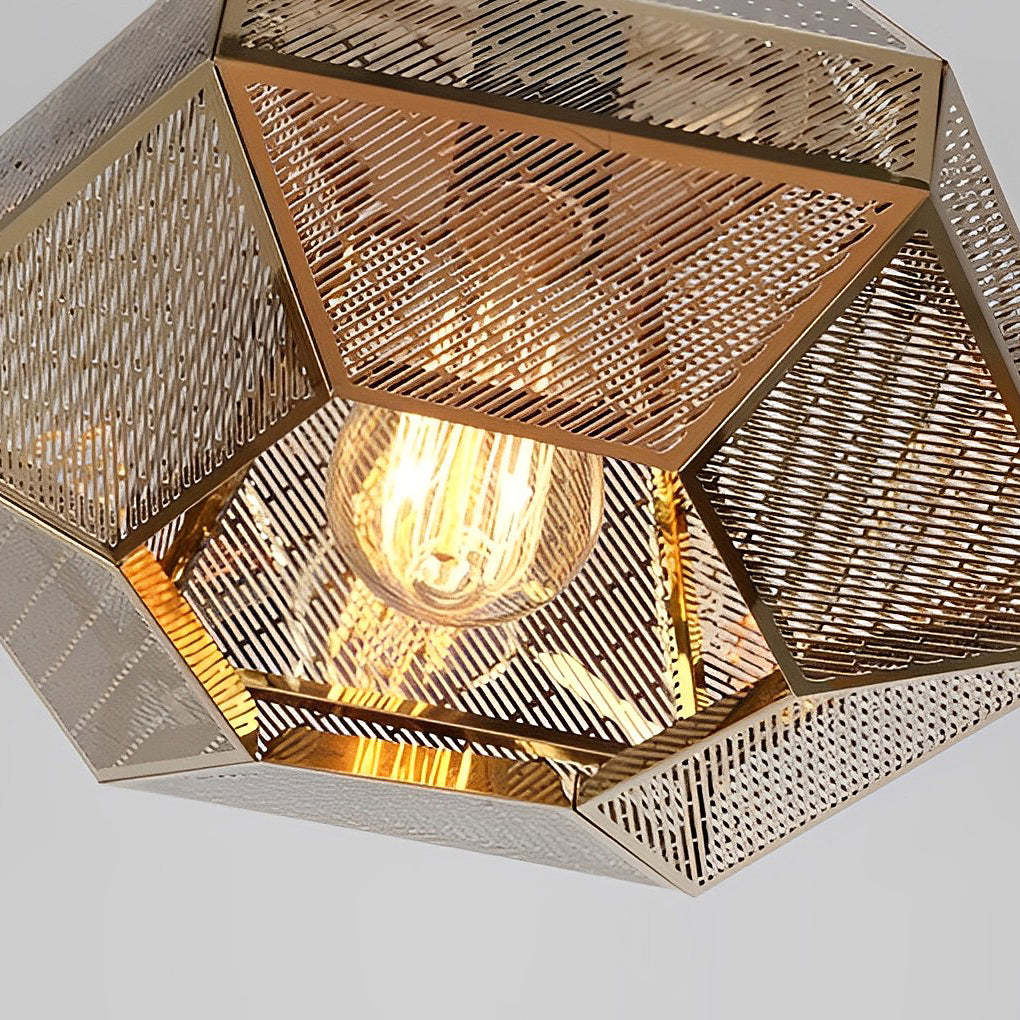 Stainless Steel Geometric Nordic Pendant