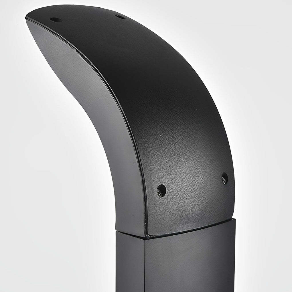 Waterproof IP65 COB LED Black Modern Outdoor Pathway Lights-Lighom