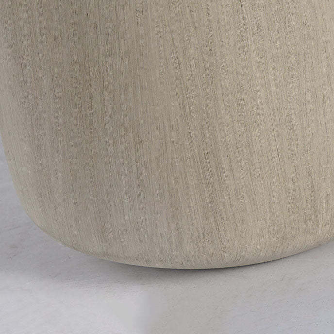 Vintage Minimalist Fabric Cement Base Lamp