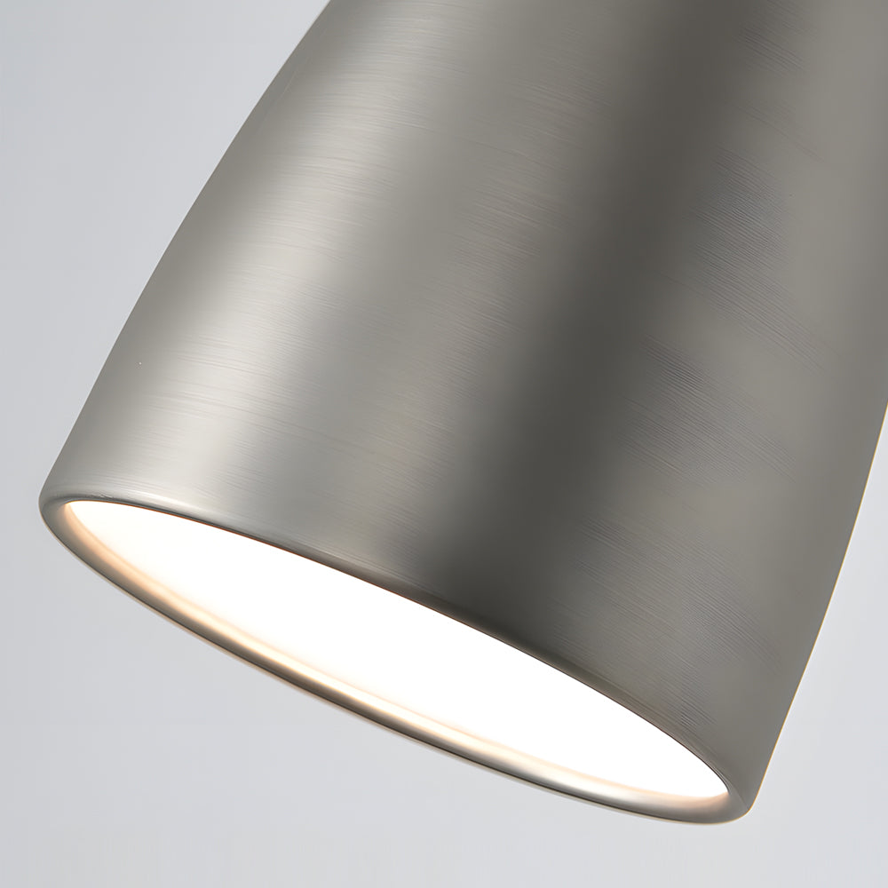 Swing Arm Wall Lamp Long 1 Bulb Rod Rocker Arm Wall Mounted Sconce with 3 Adjustable Joints-Lighom