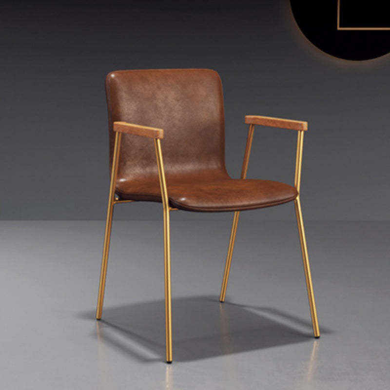 Faux Leather Upholstered Dining Chair