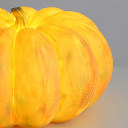 Portable Resin Pumpkin LED Waterproof USB Chargeable Outdoor Lights-Lighom