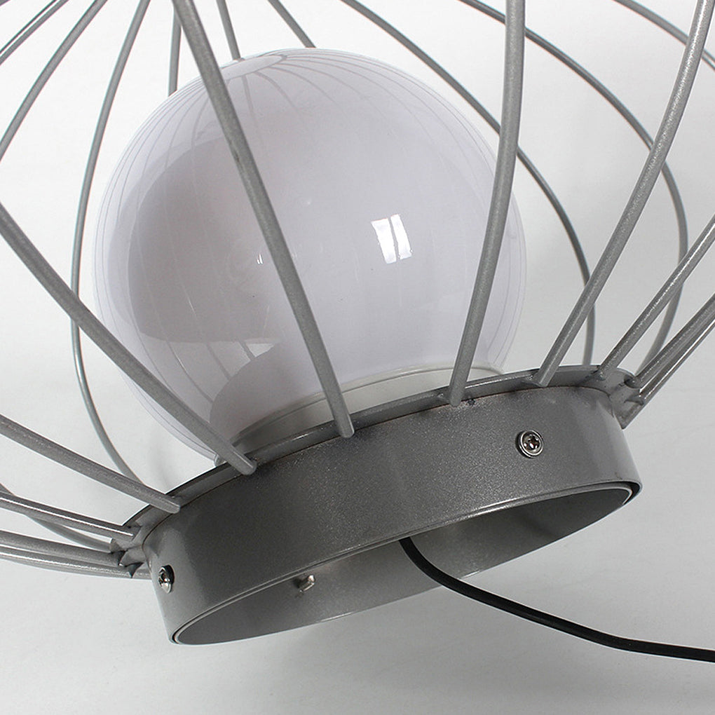 Mushroom Cage Shape LED Waterproof Modern Lawn Lamp Outdoor Lights-Lighom