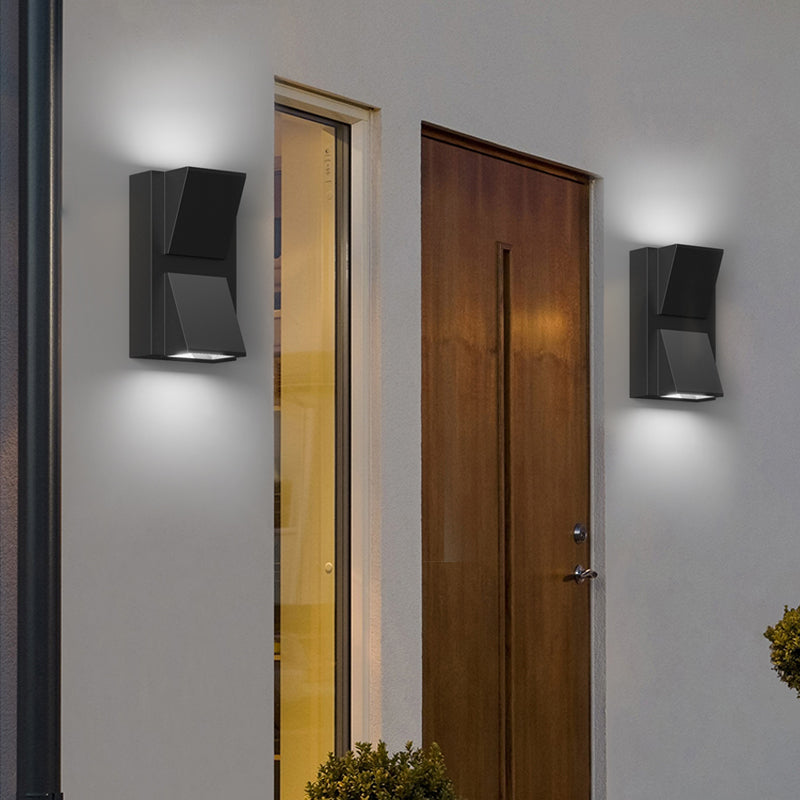 Rectangular up and down Lighting LED Creative Modern Wall Lights Fixture-Lighom