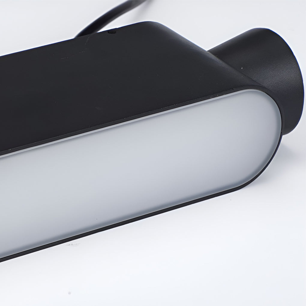 Waterproof LED Up and Down Lights Black Modern Outdoor Wall Sconce Lighting-Lighom