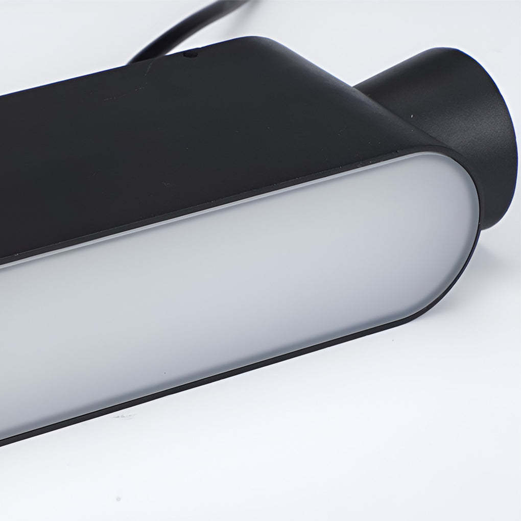 Waterproof LED Up and Down Lights Black Modern Outdoor Wall Sconce Lighting-Lighom