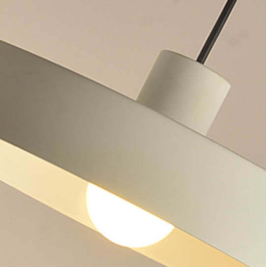 Minimalist Aluminum Disc Pendant Light