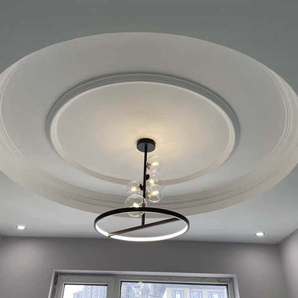 Nordic Round Bubble Ball Glass Chandelier