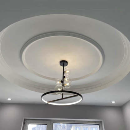 Nordic Round Bubble Ball Glass Chandelier