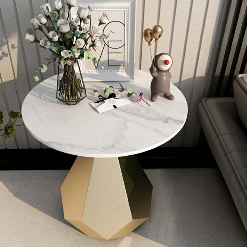 Contemporary Marble Sintered Stone Coffee Table