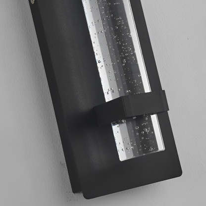 11.8 Inch Waterproof Hardwired Bubbles Glass Outdoor Wall Light-Lighom