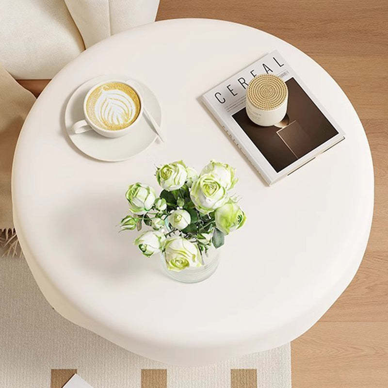 Contemporary Ice Cream Steel End Table