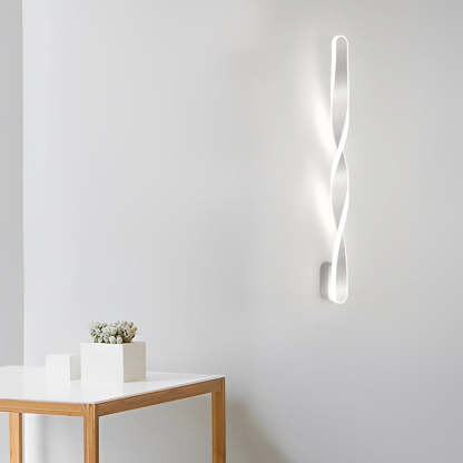 Spiral Long Strip LED 29W Minimalist Ins Wall Lamp Wall Sconce Lighting-Lighom
