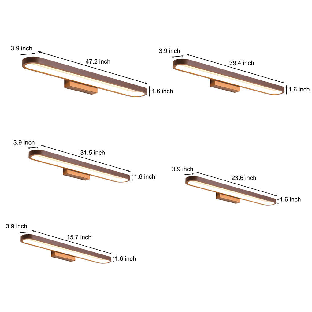 Annular Ring-Shaped LED Bathroom Vanity Light with Slim Linear Profile-Lighom
