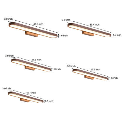 Annular Ring-Shaped LED Bathroom Vanity Light with Slim Linear Profile-Lighom