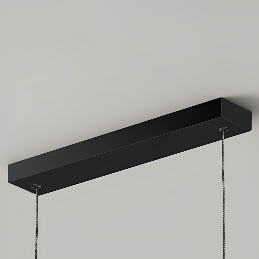 Wavy Linear 3-Step Dimming LED Nordic Pendant Chandelier