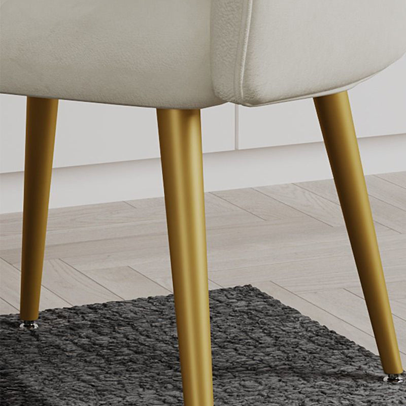 Minimalist Square Vanity Stool with Backrest