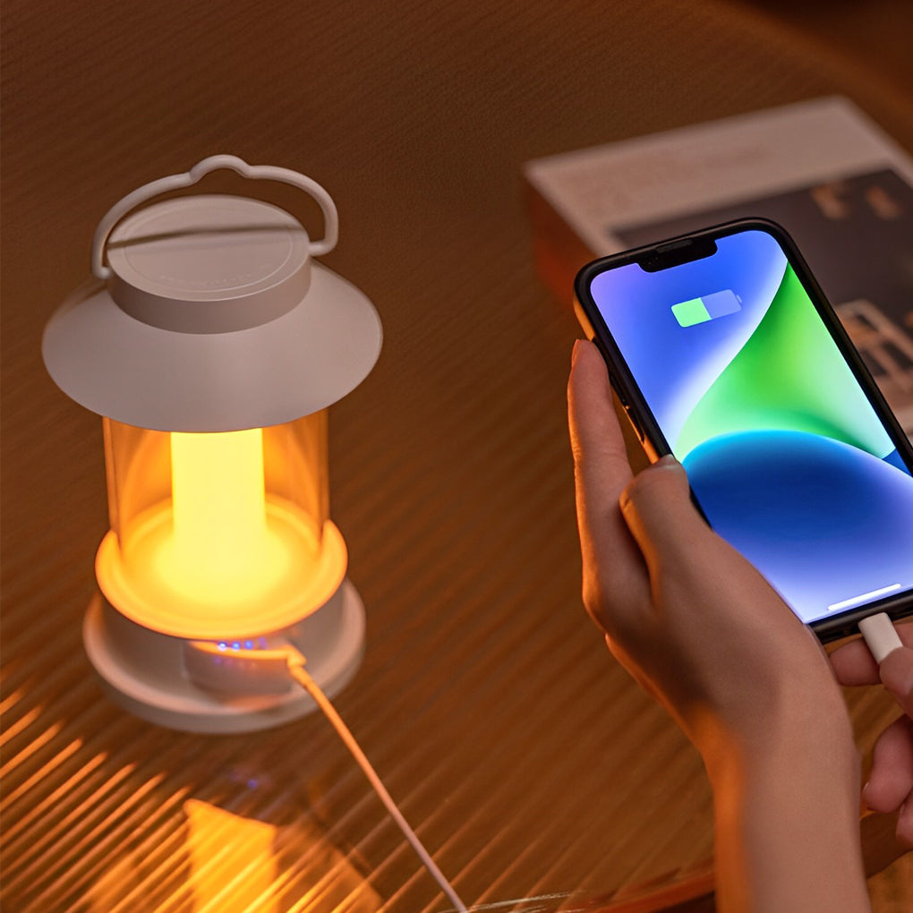 Portable Waterproof Dimmable LED USB Rechargeable Outdoor Lanterns-Lighom