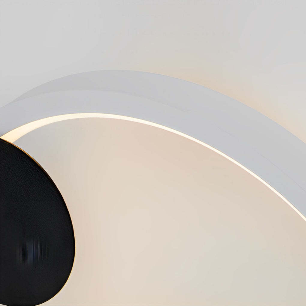 Round Decor Three Step Dimming LED Creative Nordic Wall Sconce Lighting-Lighom