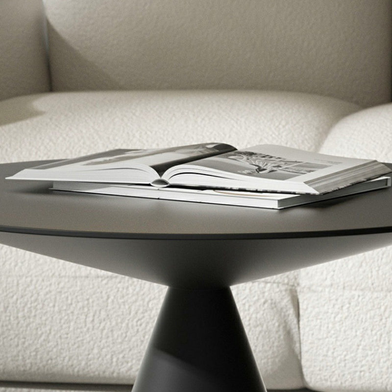 Minimalist Cone Aluminum End Table