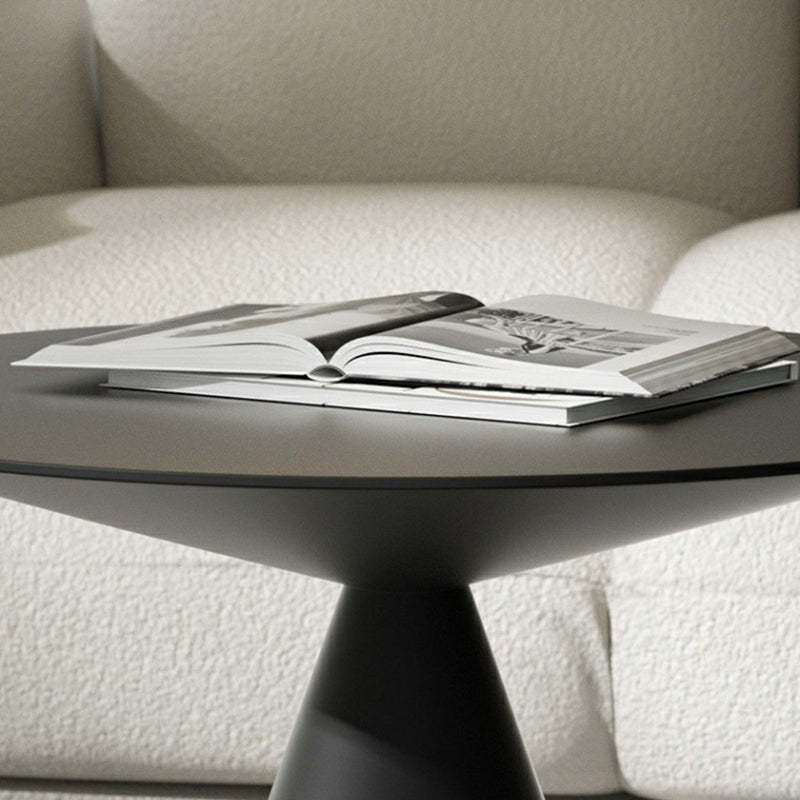 Minimalist Cone Aluminum End Table