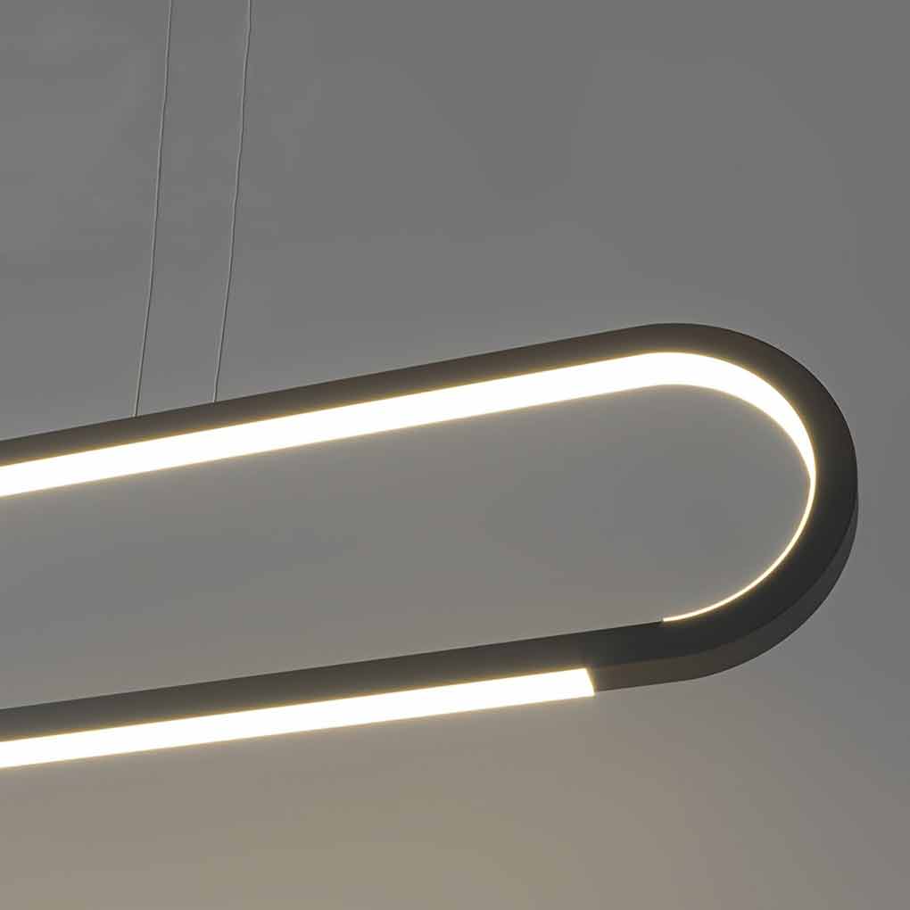 Minimalist Strip Dimmable LED Modern Chandelier